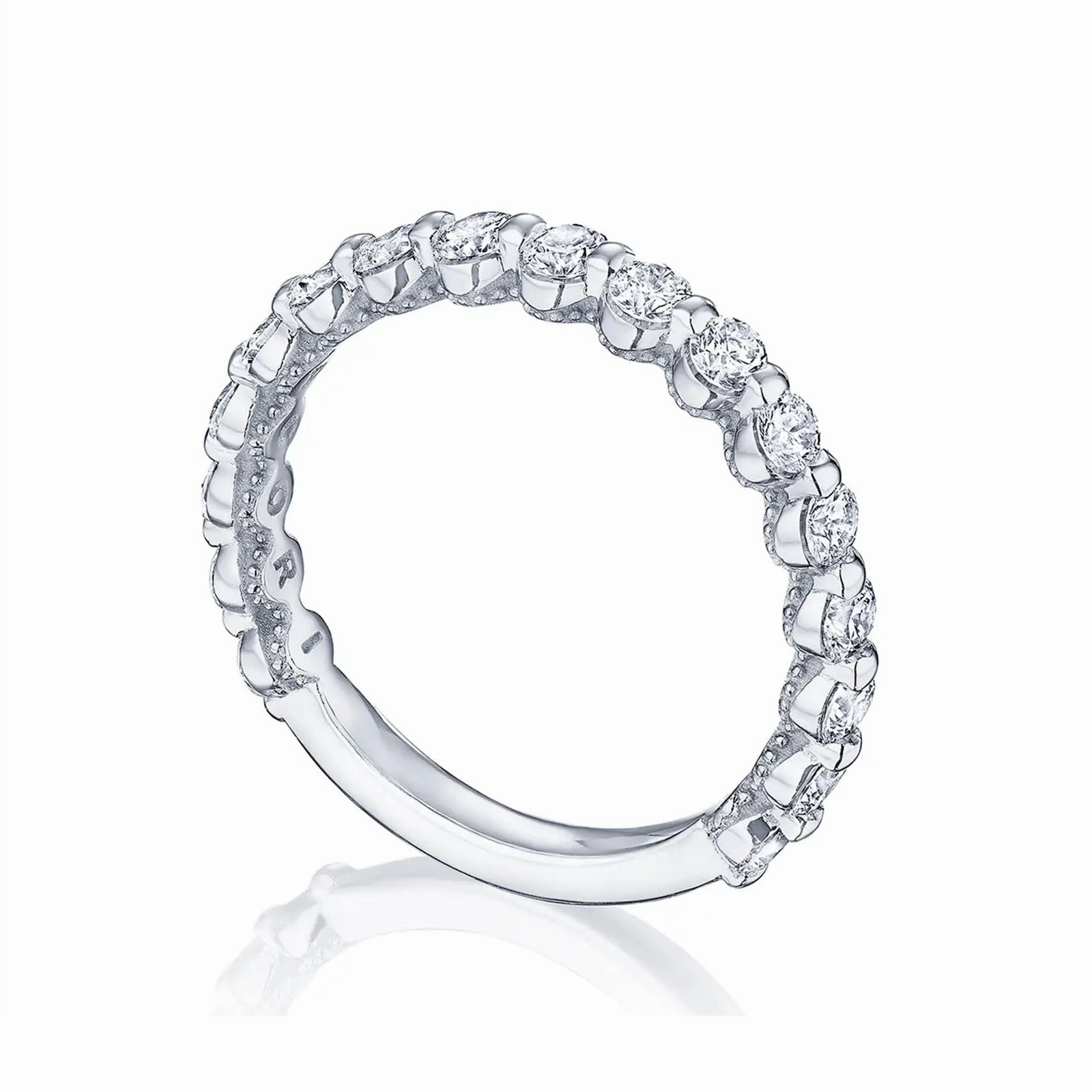 Two Prong Diamond 3/4 Band