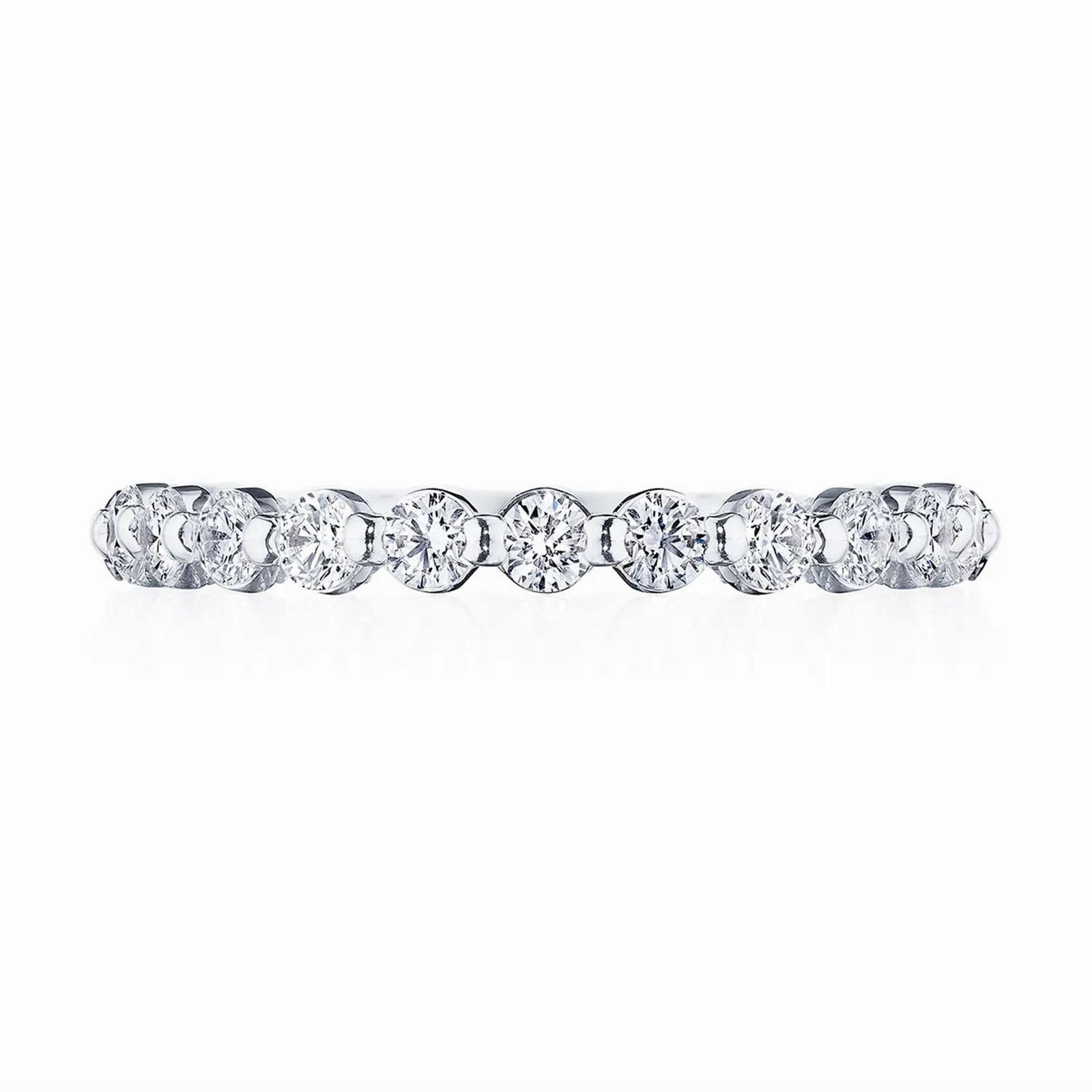 Two Prong Diamond 3/4 Band