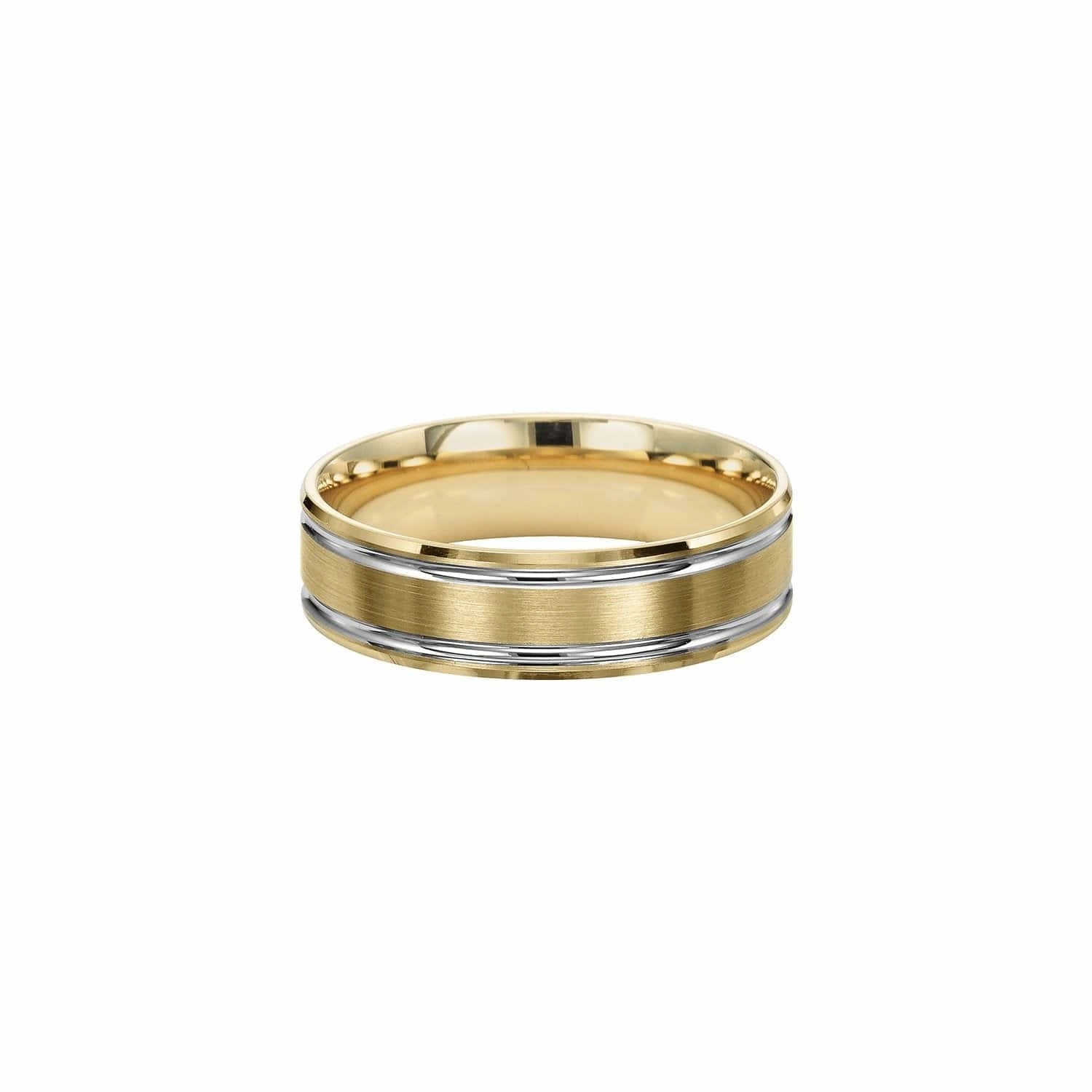 Two-Tone 6mm Comfort Fit Band