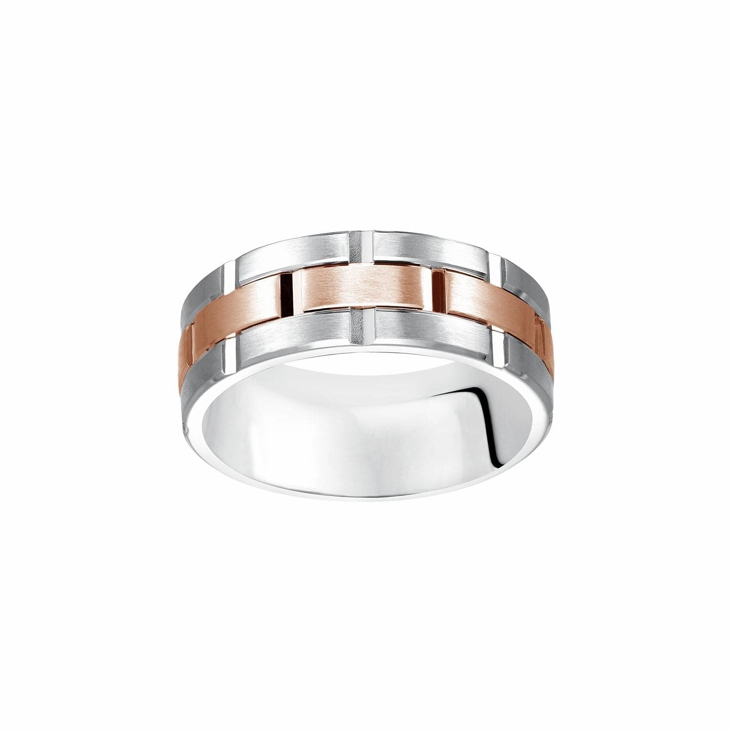 Two-Tone 8mm Band