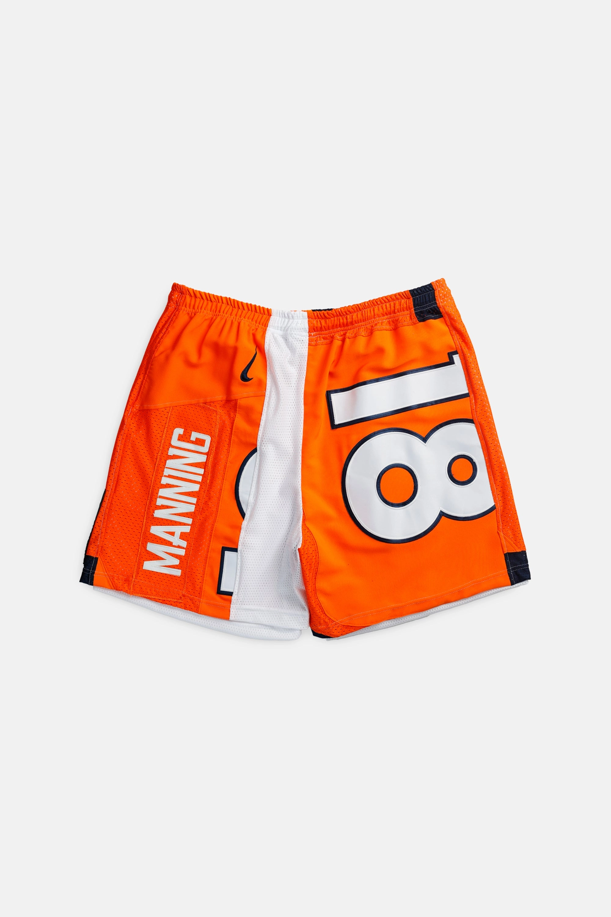 Unisex Rework Denver Broncos NFL Jersey Shorts - XXL