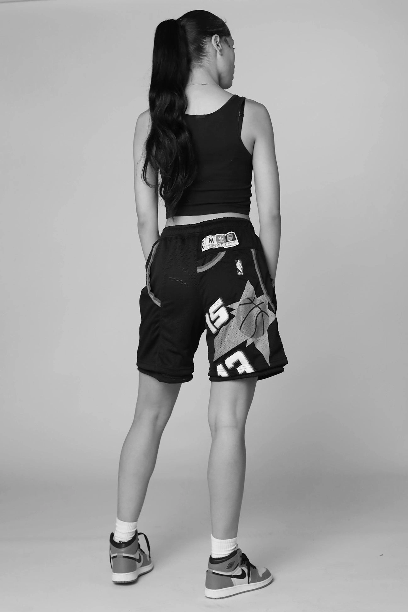 Unisex Rework Tennessee Titans NFL Jersey Shorts - L