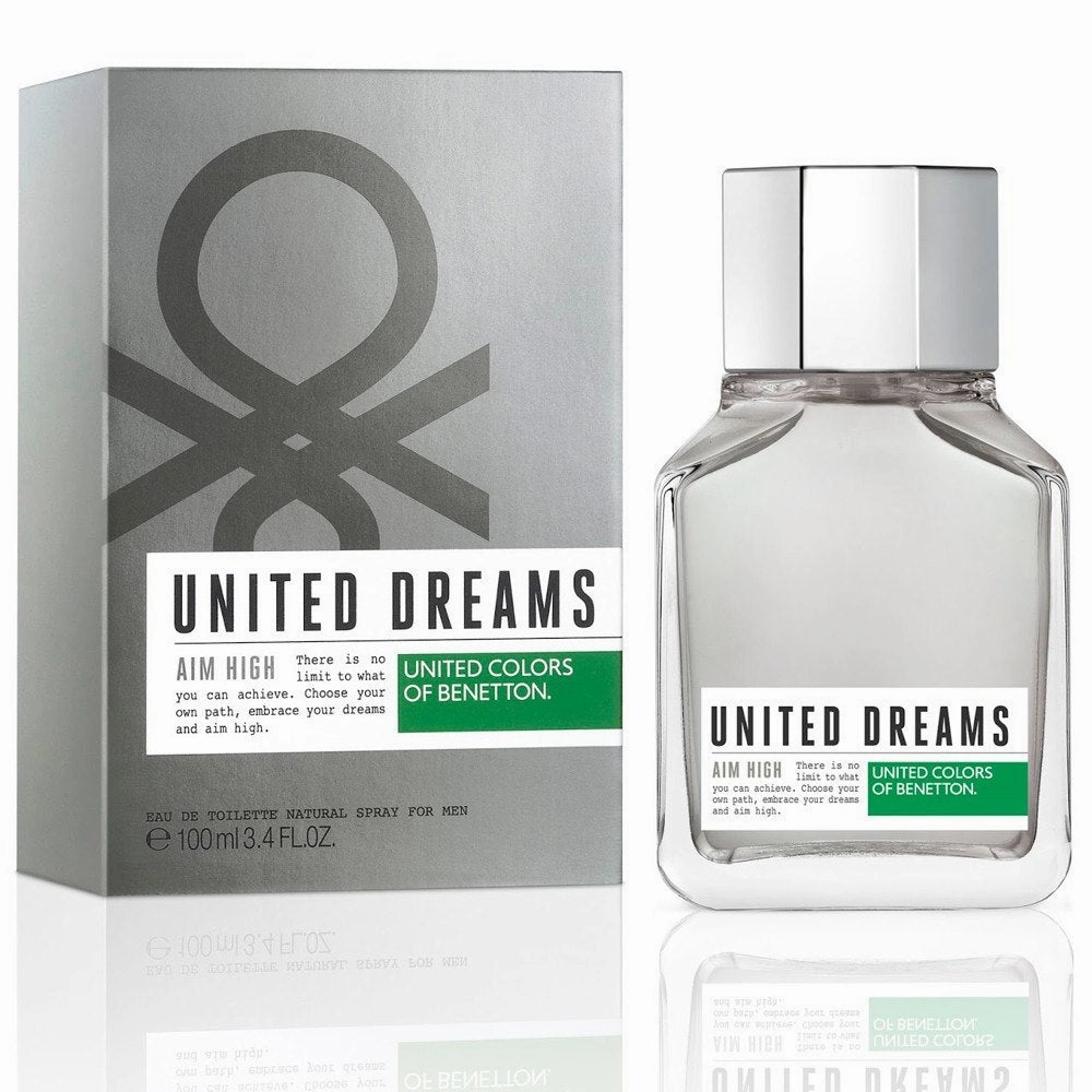 United Dreams Aim High 3.4 oz EDT for men