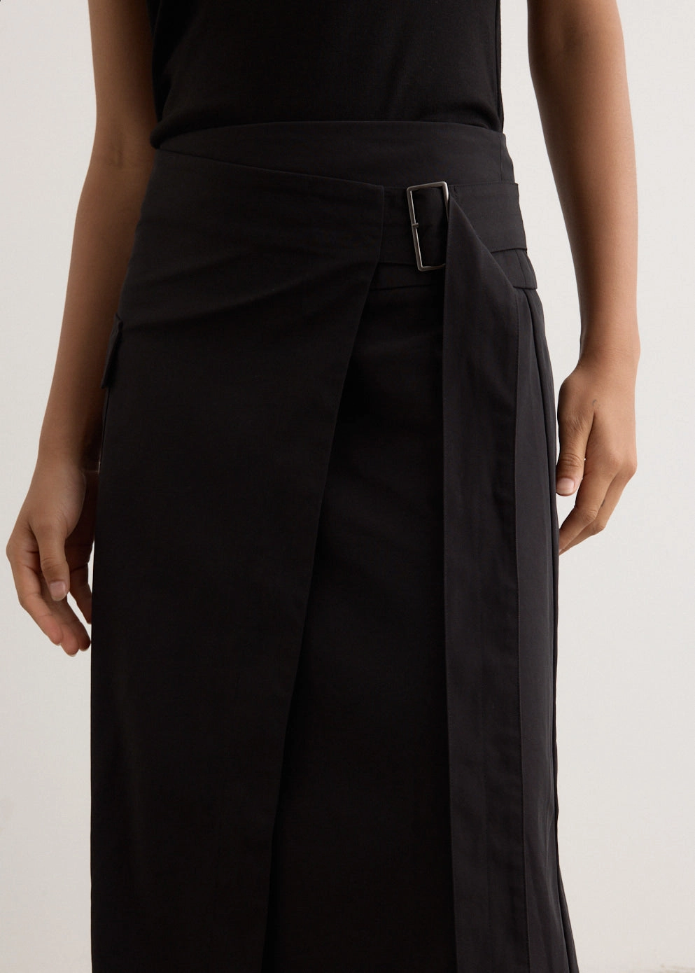 Utility Wrap Skirt