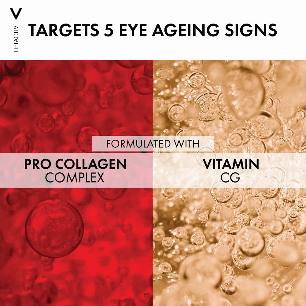Vichy Liftactiv Collagen Specialist Eye Care Cream Anti-Ageing 15ml