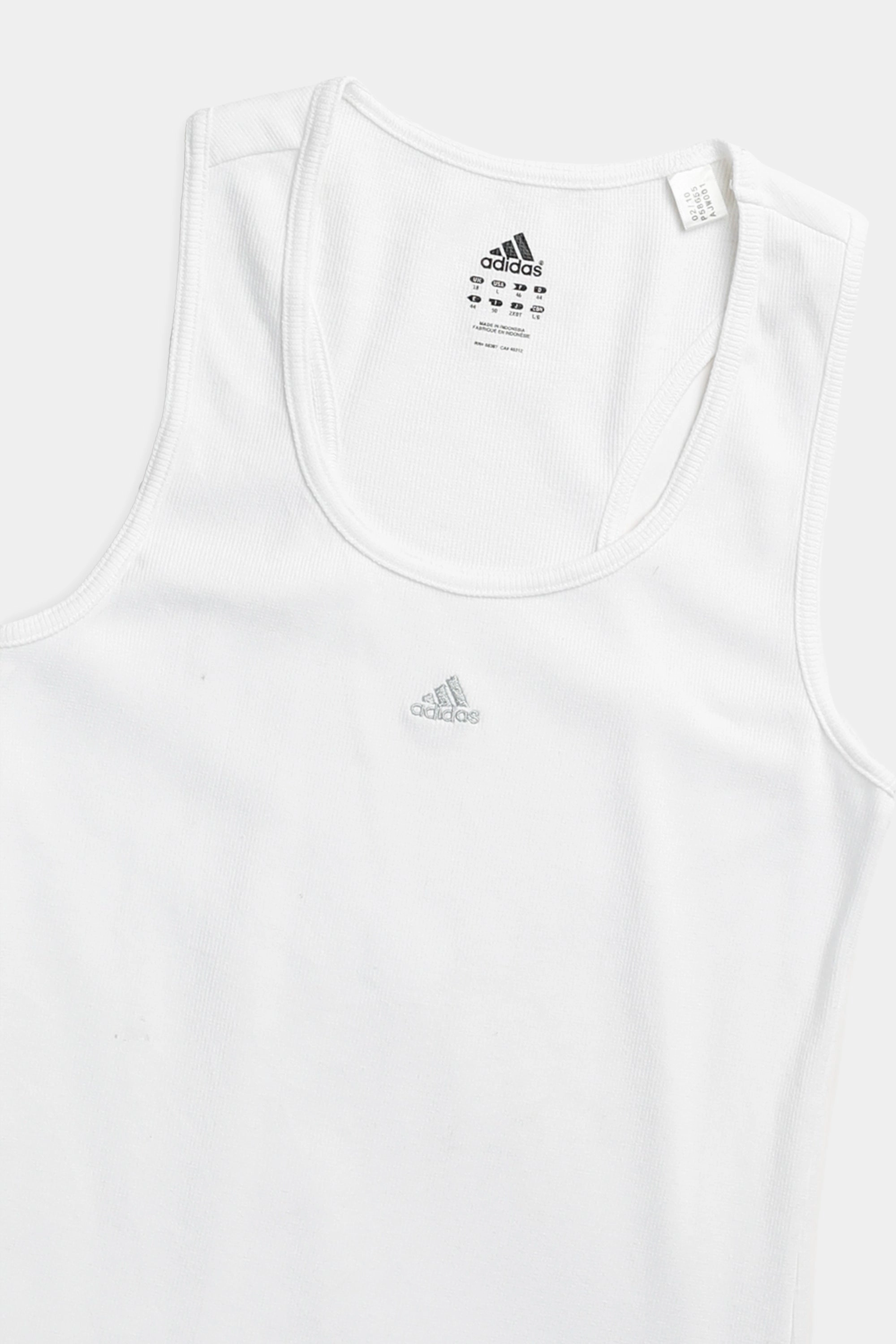 Vintage Adidas Rib Knit Tank - Women's L