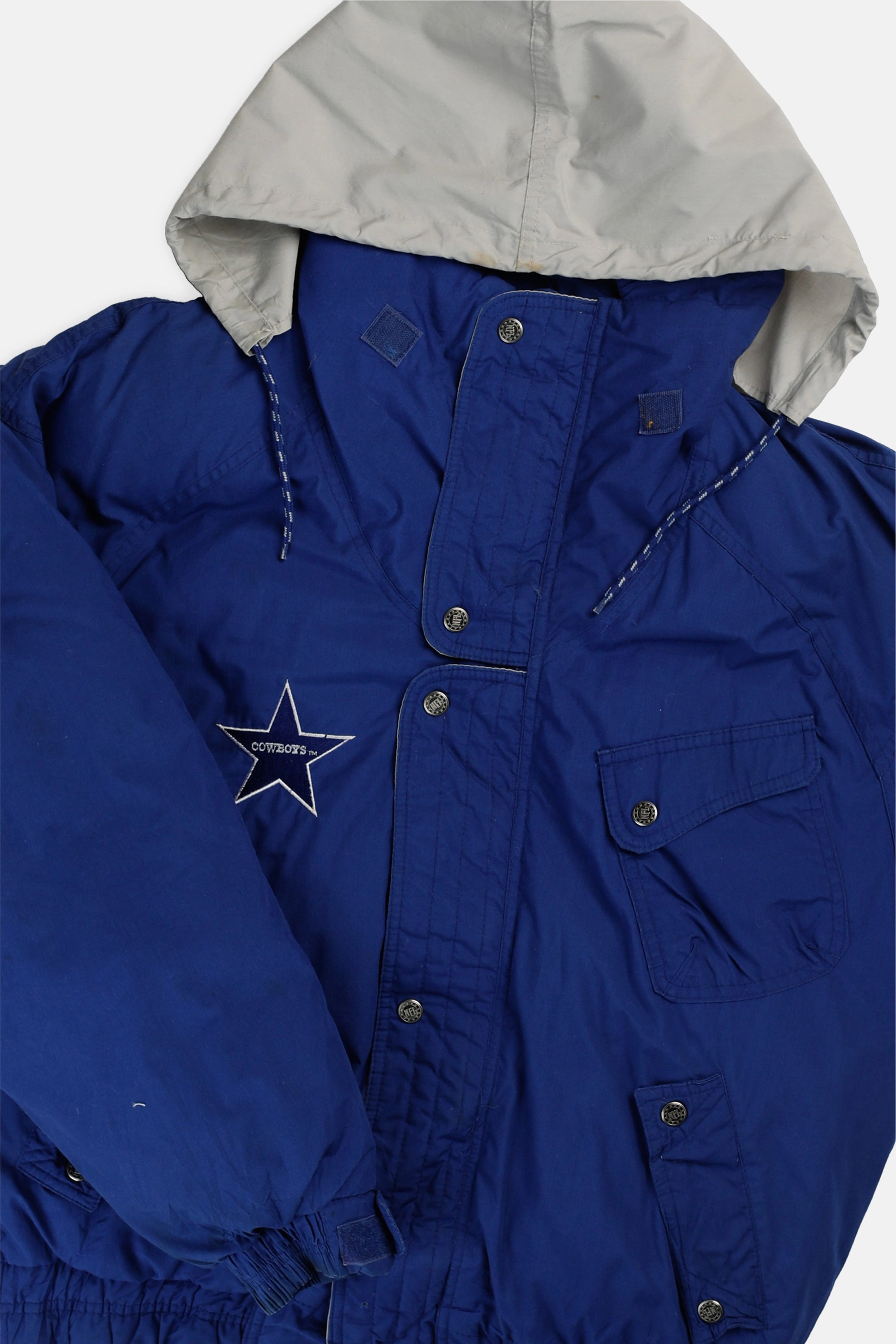 Vintage Dallas Cowboys NFL Puffer Jacket - L