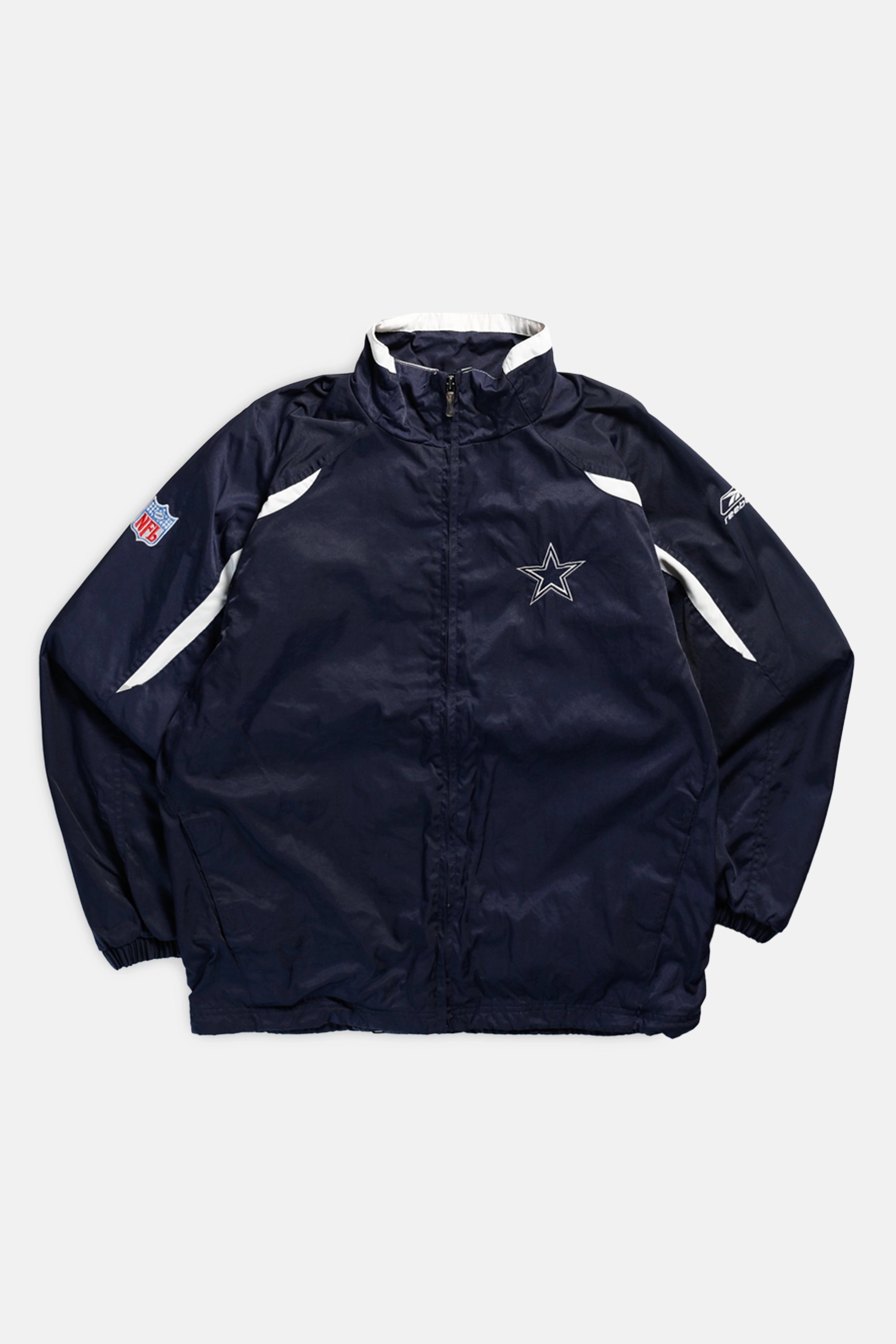 Vintage Dallas Cowboys NFL Windbreaker Jacket - M