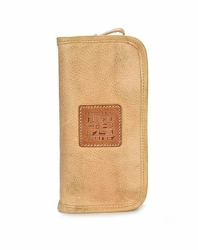 Vintage Mens Leather Long Zipper Wallets Blue Bifold Long Wallet Black Phone Wallet For Men
