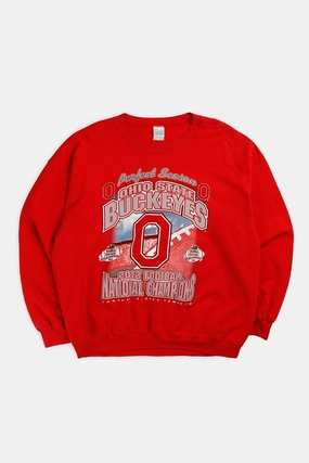 Vintage Ohio State Buckeyes Football Sweatshirt - XL