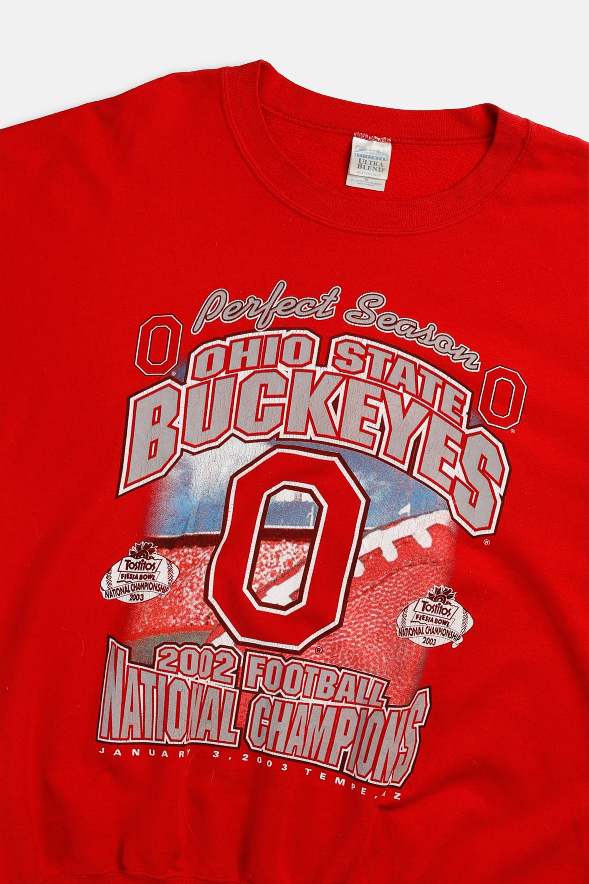 Vintage Ohio State Buckeyes Football Sweatshirt - XL