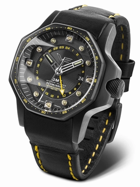 Vostok-Europe Atomic Age Enrico Fermi Men's watch Stainless Steel - NH34/640C703