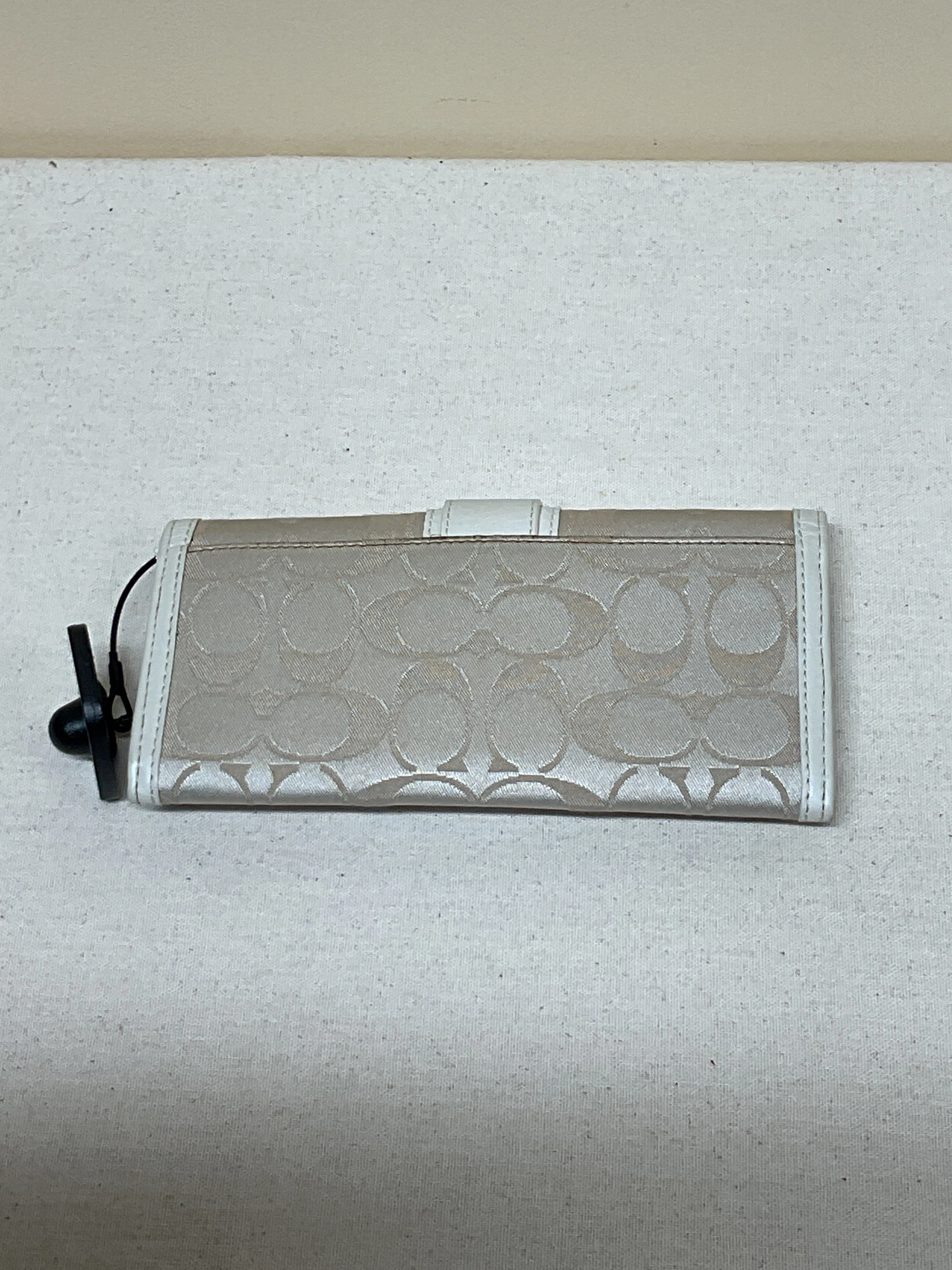 Wallet Designer By Coach In Cream, Size:Medium