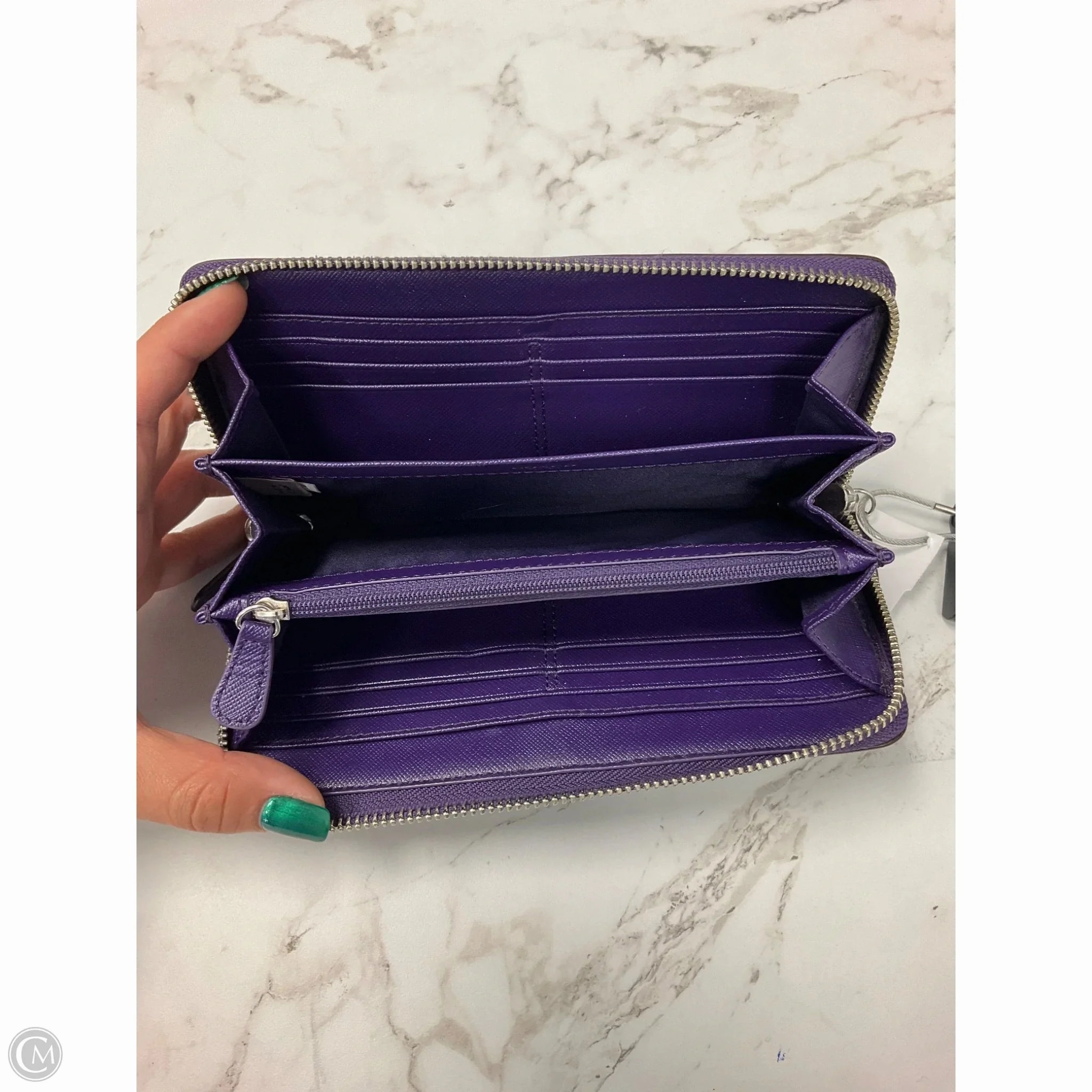 Wallet Designer By Coach, Size: Large