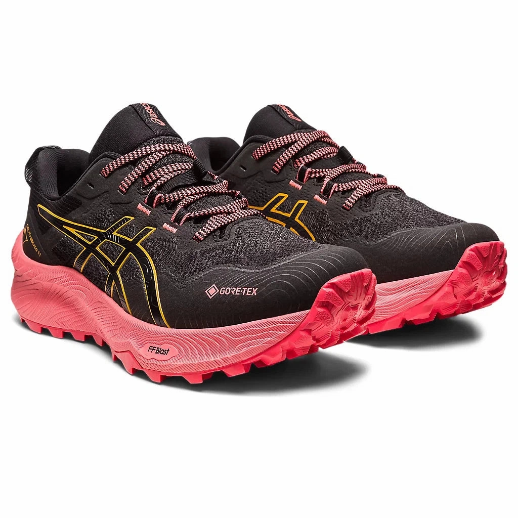 Women's Asics Gel-Trabuco 11 GTX Black/Sandstorm