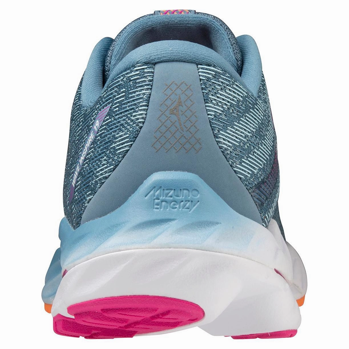 Women's Mizuno Wave Inspire 19 D Provincial Blue-White