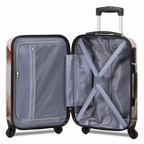 World Traveler Paris Collection 3-piece Hardside Spinner Luggage Set, One Size