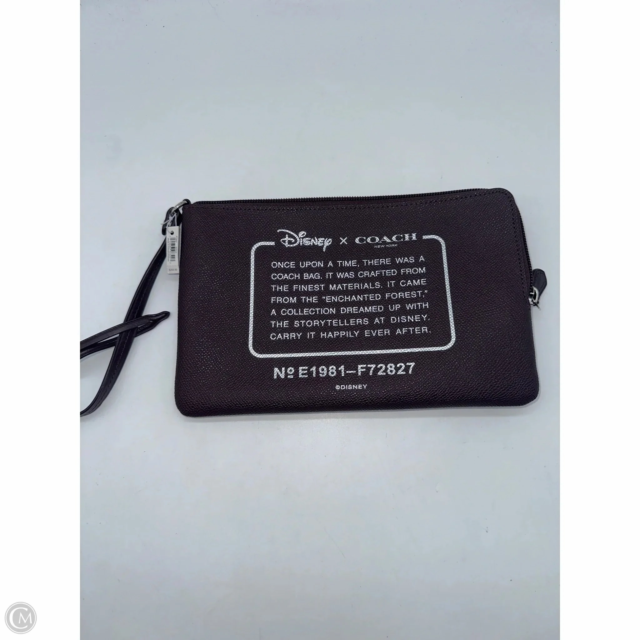 Wristlet Designer By Coach, Size: Large