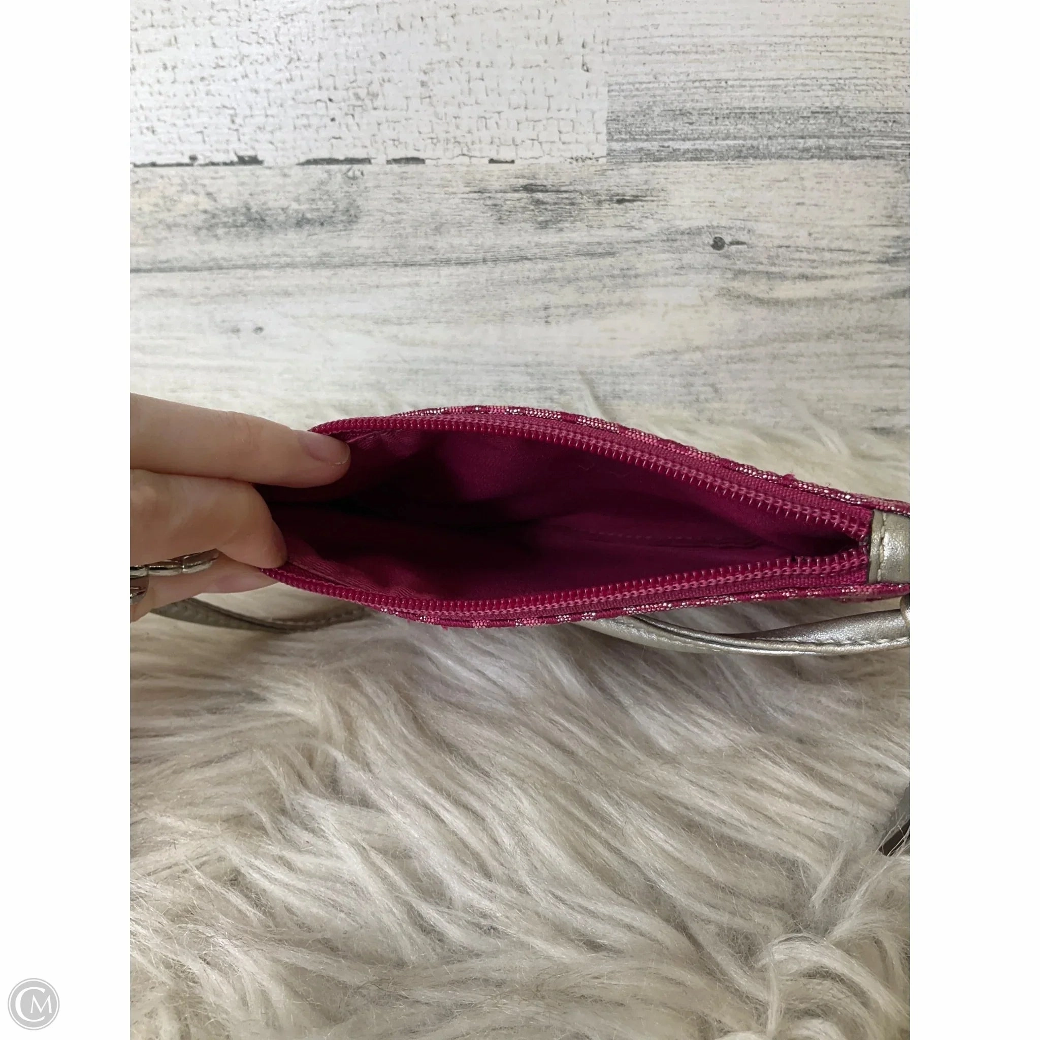 Wristlet Designer By Coach, Size: Medium