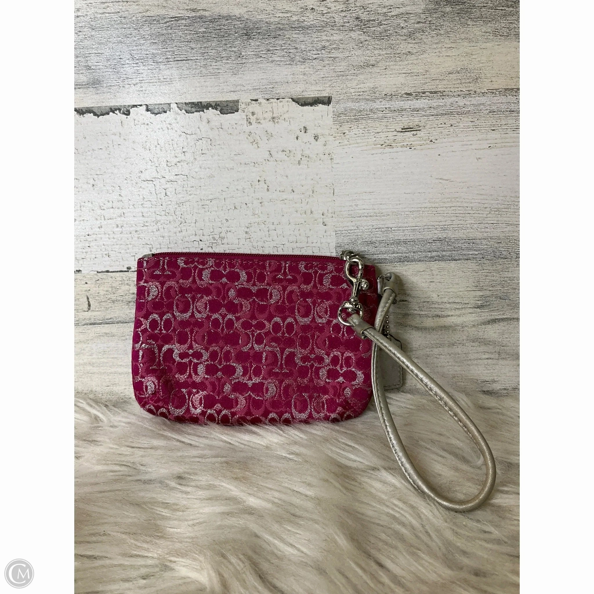 Wristlet Designer By Coach, Size: Medium