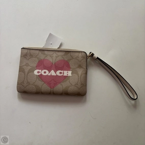 Wristlet Designer By Coach, Size: Small
