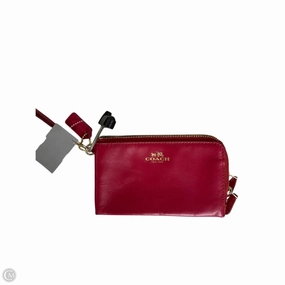 Wristlet Designer By Coach, Size: Small