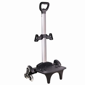 Yuelun Backpack Trolley - 6 Wheels Trolley Hand Aluminium Alloy Folding Hand Truck for Schoolbag/Luggage/Backpack